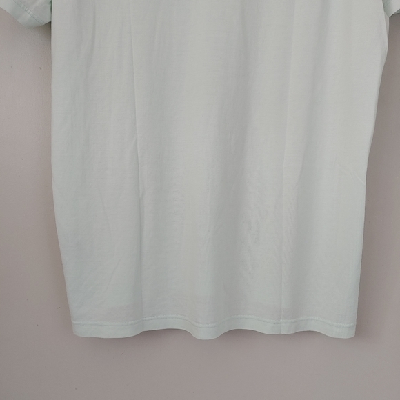 Patrick Assaraf Silk Cotton 2 Button Polo T-Shirt Size XXL Light Mint - Picture 13 of 16